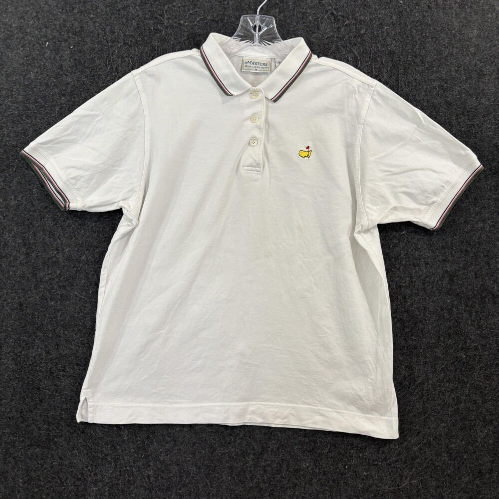 Masters Collection Polo Shirt Women's Medium White Golf Augusta National